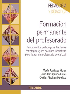 cover image of Formación permanente del profesorado